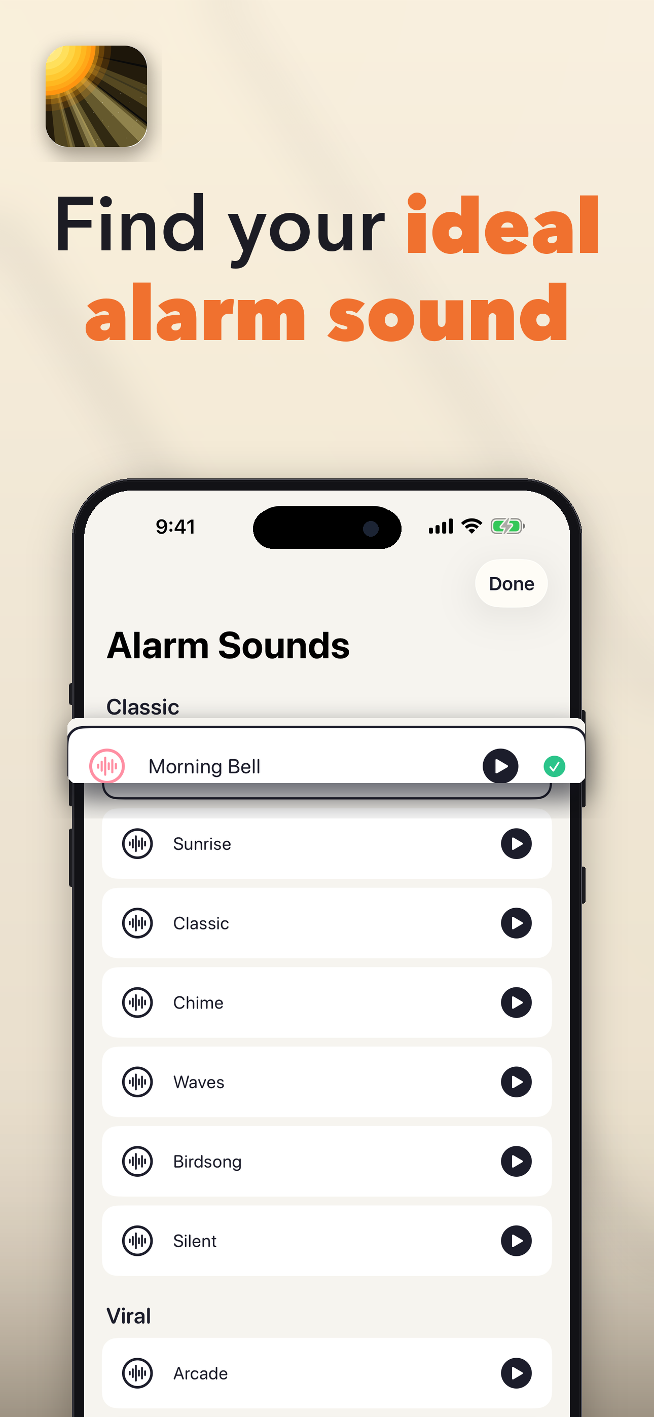 Pick your sound